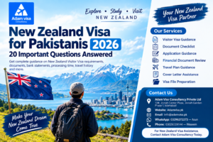 New Zealand Visa Q&A for Pakistani Applicants 2026