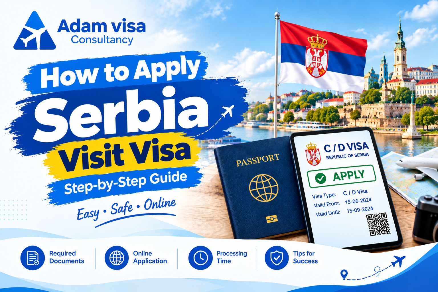 Serbia Visit Visa for Pakistani Travelers